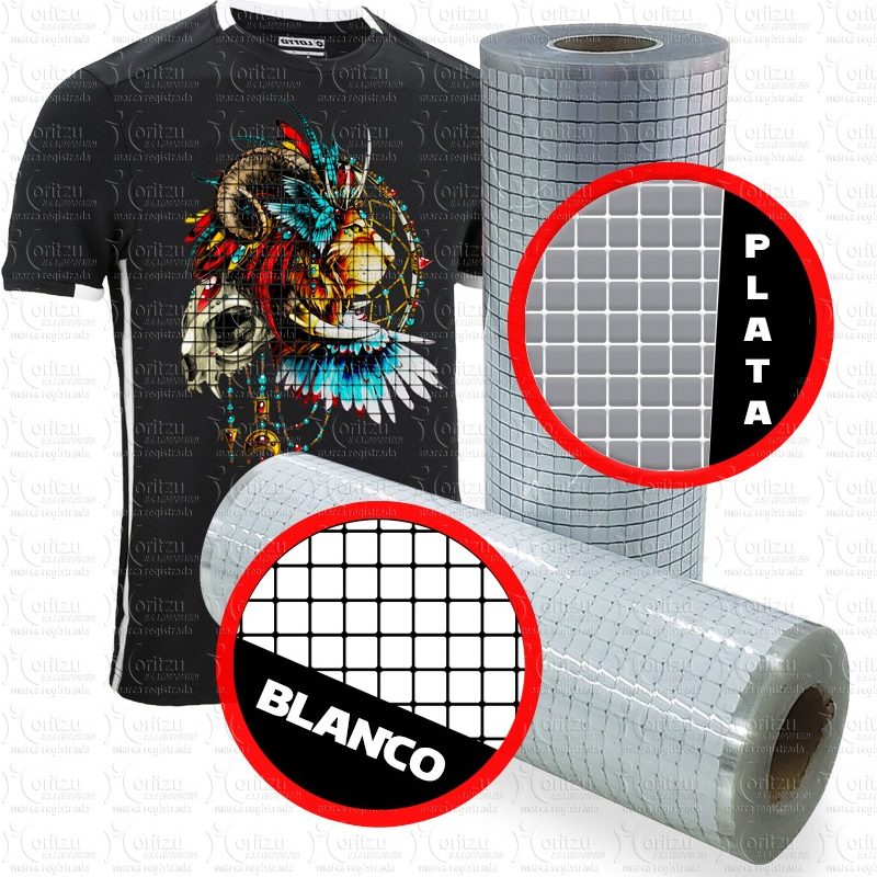 Vinilo Textil Termoadhesivo Cuadriculado Sublimable