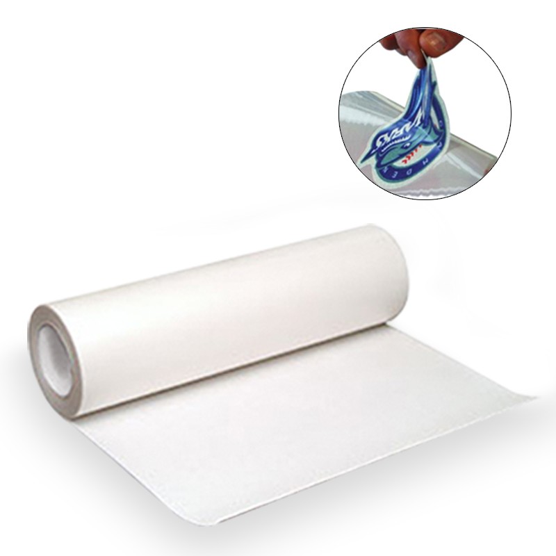 VISUBTEX-W02, Vinilo Textil con Respaldo al reves Blanco Sublimable Brillante