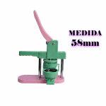 Maquina Para Hacer Pines Circulares de 58mm