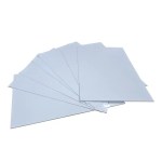 Placa Chapa de Aluminio Blanco Perlado Sublimable